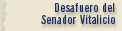 Desafuero del Senador Vitalicio